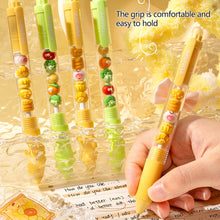 Load image into Gallery viewer, Press to Wipe pen Neutral Pen Ballpoint Pen Third Grade Easy to Wipe Student Cartoon Crystal Blue Neutral Pen Thermal Eraser