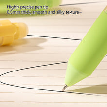 Load image into Gallery viewer, Press to Wipe pen Neutral Pen Ballpoint Pen Third Grade Easy to Wipe Student Cartoon Crystal Blue Neutral Pen Thermal Eraser