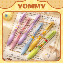 Load image into Gallery viewer, Press to Wipe pen Neutral Pen Ballpoint Pen Third Grade Easy to Wipe Student Cartoon Crystal Blue Neutral Pen Thermal Eraser