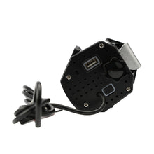Load image into Gallery viewer, Adjustable Motorcycle Scooter Handlebar Mount Cup Holder with USB Charging LED Colorful Light Design