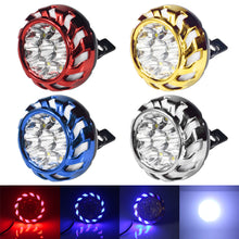 Load image into Gallery viewer, Motorcycle Rearview Mirror LED Lights Electric Bike Turn Signal Brake Light Headlight Strobe Light