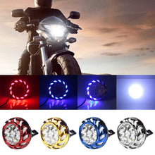 Load image into Gallery viewer, Motorcycle Rearview Mirror LED Lights Electric Bike Turn Signal Brake Light Headlight Strobe Light