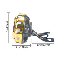 Load image into Gallery viewer, Motorcycle Rearview Mirror LED Lights Electric Bike Turn Signal Brake Light Headlight Strobe Light