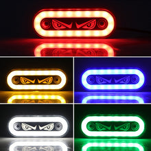 Load image into Gallery viewer, 1PC LED Side Marker Light Truck Clearance Lamp Tail Devil's Eyes Light Trailer Tractor Lorry Warning Parking Lamp 12V 24V