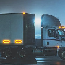 Load image into Gallery viewer, 1PC LED Side Marker Light Truck Clearance Lamp Tail Devil's Eyes Light Trailer Tractor Lorry Warning Parking Lamp 12V 24V
