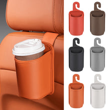 Load image into Gallery viewer, Car Door Side Storage Organizer Multi-Functional Automotive Seat Back Mounted Drink Holder & Storage Pocket with Hook