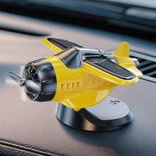 Load image into Gallery viewer, Solar 360 Rotary Car Airplane Ornaments Center Console Powered Aircraft Ornaments for Interior Decor Accessories