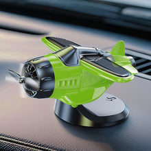 Load image into Gallery viewer, Solar 360 Rotary Car Airplane Ornaments Center Console Powered Aircraft Ornaments for Interior Decor Accessories