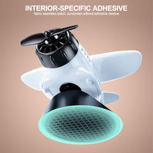 Load image into Gallery viewer, Solar 360 Rotary Car Airplane Ornaments Center Console Powered Aircraft Ornaments for Interior Decor Accessories