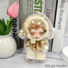 Load image into Gallery viewer, 1PC Protective Acrylic Storage Case For Skull Panda Plush Dolls Display Bag No Doll Transparent Portable Cable Organizer Box