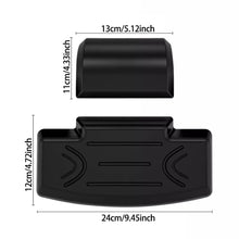 Load image into Gallery viewer, 2Pcs Motorcycle Passenger Backrest Back Pad Shockproof Moto Rear Top For 45L Case Box Luggage Self-adhesive Cushion