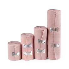 Load image into Gallery viewer, 1Roll Medical Skin Color Elastic Compression Bandage First Aid Hemostatic Fixed Binding Strap Outdoor Sports Protective Winding Tape