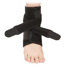 Load image into Gallery viewer, 1PC Professional Sports Compression Ankle Guard Adjustable Figure-8 Strap High Elastic Breathable Neoprene Anti-Sprain Ankle Protective Covers