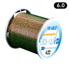 Load image into Gallery viewer, 1Roll 300M 3D Invisible Spotted Fishing Line Strong Tensile Strength And Wear-Resistant Fishing Main Line Camouflage Color-Changing Nylon Line Fishing Tackle Accessory
