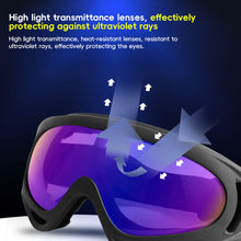 Load image into Gallery viewer, Professional Windproof And Dustproof Goggles High-Definition UV-Resistant Anti-Fog Lace-Up Glasses For Motorcycle Riding Skiing