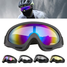 Load image into Gallery viewer, Professional Windproof And Dustproof Goggles High-Definition UV-Resistant Anti-Fog Lace-Up Glasses For Motorcycle Riding Skiing