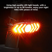 Load image into Gallery viewer, Bicycle Wireless Remote Control Turn Taillight With Horn Alert Sound Multi-Mode Night Riding Safety LED Warning Light Cycling Equipment