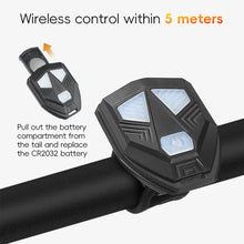 Load image into Gallery viewer, Bicycle Wireless Remote Control Turn Taillight With Horn Alert Sound Multi-Mode Night Riding Safety LED Warning Light Cycling Equipment