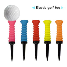 Load image into Gallery viewer, 1PC Golf Rubber Elastic Tee Low Resistance Soft Rubber Golf Tee Training Specific Golf Accessories