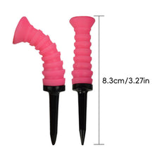 Load image into Gallery viewer, 1PC Golf Rubber Elastic Tee Low Resistance Soft Rubber Golf Tee Training Specific Golf Accessories