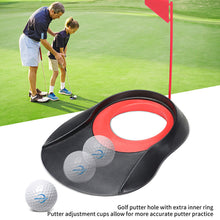 Load image into Gallery viewer, Indoor Golf Putting Cup Practice Equipment Portable Putting Hole With Detachable Small Flags Golf Equipment