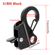 Load image into Gallery viewer, 1PC 304 Stainless Steel Quick Thread Hook Adjustable Sliding Anchor for Mudguard & Marine Hardware Yacht Boat Accessories
