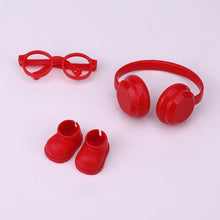 Load image into Gallery viewer, Miniature Headset for 17cm Labubu Dolls Cute DIY Doll Glasses Shoes Fashion Accessories Lovely Outfit Gifts for Girls Friends