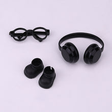 Load image into Gallery viewer, Miniature Headset for 17cm Labubu Dolls Cute DIY Doll Glasses Shoes Fashion Accessories Lovely Outfit Gifts for Girls Friends