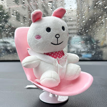 Load image into Gallery viewer, For 17cm Labubu Plush Brava Toy Accessories Chair Furniture Air Conditioning Vent Bracket Car Safety Seat Chair