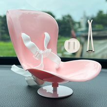 Load image into Gallery viewer, For 17cm Labubu Plush Brava Toy Accessories Chair Furniture Air Conditioning Vent Bracket Car Safety Seat Chair
