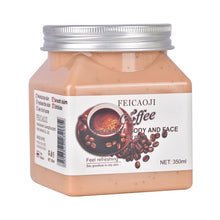 Load image into Gallery viewer, Body Scrub Coffee Bath Scrub Exfoliating Moisturizing Hydrating All Body Cleansing Scrub Exfoliate Cutin Shine Women Body Body Scrub Cream