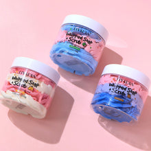 Load image into Gallery viewer, Floral Soap Cleansing Keratin Scrub Soap Whipping Soap Coconut Watermelon Mango Body Scrub for Bathing