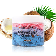 Load image into Gallery viewer, Floral Soap Cleansing Keratin Scrub Soap Whipping Soap Coconut Watermelon Mango Body Scrub for Bathing