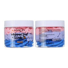 Load image into Gallery viewer, Floral Soap Cleansing Keratin Scrub Soap Whipping Soap Coconut Watermelon Mango Body Scrub for Bathing