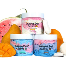 Load image into Gallery viewer, Floral Soap Cleansing Keratin Scrub Soap Whipping Soap Coconut Watermelon Mango Body Scrub for Bathing