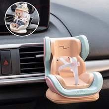 Load image into Gallery viewer, Miniature Vehicle-mounted Seat for 17cm Labubu Dolls Cute DIY Doll Accessories Lovely Outfit Gifts for Girls Friends