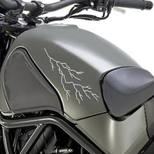 Load image into Gallery viewer, Motorcycle Body Stickers Decoration Lightning Crack Style Pull Flower Waterproof Front Head Decal