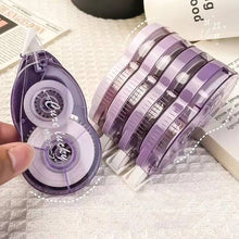 Load image into Gallery viewer, 5Pcs/40M Large Capacity Practical Creative Correction Tape Correction Tape White Sticker Study for Students Office Supplies