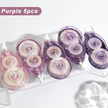 Load image into Gallery viewer, 5Pcs/40M Large Capacity Practical Creative Correction Tape Correction Tape White Sticker Study for Students Office Supplies