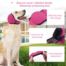 Load image into Gallery viewer, Pet Summer Waterproof Swimming Earmuffs Turban Dog Ears Cover Head Wrap for Dogs Earmuffs Puppy Soothing Emotions