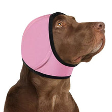 Load image into Gallery viewer, Pet Summer Waterproof Swimming Earmuffs Turban Dog Ears Cover Head Wrap for Dogs Earmuffs Puppy Soothing Emotions