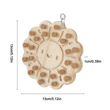 Load image into Gallery viewer, Parrot Chewing Toys Natural Wooden Parrots Block Cork Puzzle Toy Hanging Small Birds Playing Tearing Toy Bird Accessories