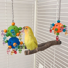 Load image into Gallery viewer, 23-26cm Parrot Plastic Climb Bite Chew Toy Birds Cage Decoration For Parakeet Cockatiel Bird Supplies
