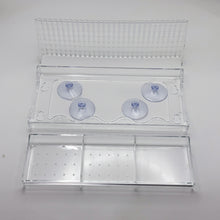 Load image into Gallery viewer, Large Suction Cups Wild Bird Feeder House Transparent Parrot Feed Tray Food Container For Small And Medium Parakeets
