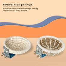 Load image into Gallery viewer, Handmade Natural Straw Cotton Rope Bird Nest Pigeon House Nest Bird Cage Outdoor Decorative Weaved Hanging Parrot Nest