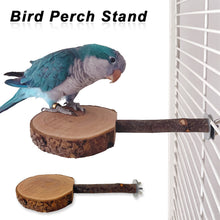 Load image into Gallery viewer, 6-10cm Wooden Bird Perches Platform Parrot Standing Platform Stand Playstand Cage Accessories Paw Grinding For Parakeet