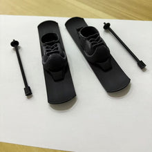 Load image into Gallery viewer, For 17cm Labubu Dolls Snowboard Cute Plastic Skiing Shoes Ski Pole for Dolls Macaron Dolls Toy Glasses Accessories