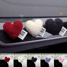 Load image into Gallery viewer, Plush Heart Car Body Rear Interior Decoration Motorcycle Electric Bike Rear Accessories For Girl Women