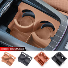 Load image into Gallery viewer, Car Silicone Cup Holder Insert Non-Slip Anti-Rattle Mat Custom Accessories Interior Decor Fit for Mercedes-Benz C-Class GLC300L/C260L/C200L/E-Class