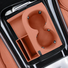 Load image into Gallery viewer, Car Silicone Cup Holder Insert Non-Slip Anti-Rattle Mat Custom Accessories Interior Decor Fit for Mercedes-Benz C-Class GLC300L/C260L/C200L/E-Class